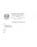 Reporte de Equilibrio Quimico 1 Propiedades Termodinámicas