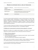 Diques de construcción para el área de producción