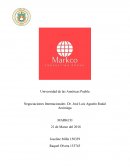 Negociaciones Internacionales Dr. José Luis Agustín Rodal Arciniega