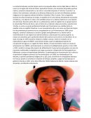 La cantante boliviana Luzmila Carpio