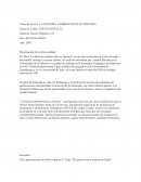 LA HISTORIA TAMBIÉN TIENE SU HISTORIA
