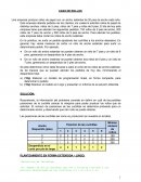 CASO DE ROLLOS Una empresa produce rollos de papel con un ancho estándar de 20 pies de ancho cada rollo.