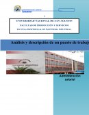 Ejemplo de la DESCRIPCION DE PUESTOS