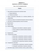 TRANSPORTE A TRAVÉS DE LA MEMBRANA