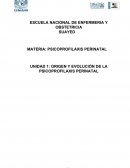 Psicoprofilaxis perinatal UNIDAD 1: ORIGEN Y EVOLUCIÓN DE LA PSICOPROFILAXIS PERINATAL