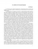 Modelo de regresión Un Análisis de la Economía Regional