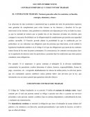 CONTRATO INDIVIDUAL Y COLECTIVO DE TRABAJO