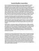 Escuela filosófica renacentista