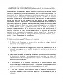 ACUERDO DE PAZ FIRME Y DURADERA (Guatemala, 29 de diciembre de 1996)