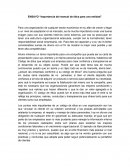 COMO SE DA EL ENSAYO “Importancia del manual de ética para una entidad”