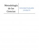 Metodología de las Ciencias