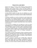 COMO ESTA EL Desarrollo sustentable