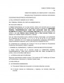 Demanda de juicio contencioso administrativo LA SALA NOROESTE NUMERO III EN TURNO,