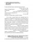 RECURSO DE INCONFORMIDAD Resumen