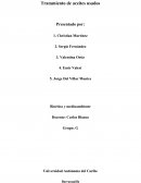 Tratamiento de aceites usados