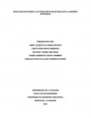 Mina manitos sucias, PROBLEMATICAS INDUSTRUALES