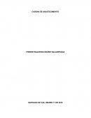 Cadena de abastecimiento SANTIAGO DE CALI, MARZO 11 DE 2018