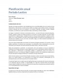 Fundamentación del área: Planificacion Anual