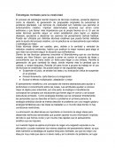 Estrategias mentales para la creatividad El proceso de estrategia mental dispone de técnicas creativas