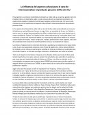 Exportacion chifle a USA