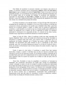 Informe sobre socialismo