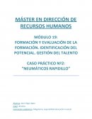 Caso práctico "Neumáticos Rapidillo"