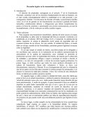 Recaudos legales en la transmision inmobiliaria