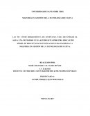 Como recuperar el agua