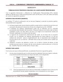 EJERCICIO Nº 4 FORMULACION DEL PRESUPUESTO UTILIZANDO LOS CLASIFICADORES PRESUPUESTARIOS