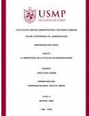 ENSAYO “LA IMPORTANCIA DE LA ÉTICA EN LAS ORGANIZACIONES”