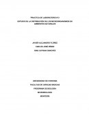 PRACTICA DE LABORATORIO N°2 ESTUDIO DE LA DISTRIBUCIÓN DE LOS MICROORGANISMOS EN AMBIENTES NATURALES