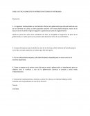 CASO 1 DE ETICA: CONFLICTO DE INTERESES EN ESTUDIO DE FACTIBILIDAD