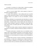 Test de lectura Economía