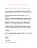 Mercado de trabajo para jóvenes en la actualidad