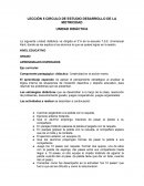 LECCIÓN 5 CIRCULO DE ESTUDIO DESARROLLO DE LA MOTRICIDAD