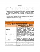 Auditoria de calidad ensayo