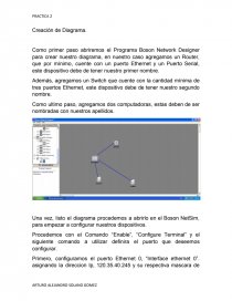 Practica 1: Configuracion de Router y Pc. Página 1