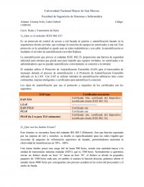 Redes y Transmisión de Datos. Página 1