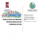 PUBLICIDAD Y MARKETING EN MEDIOS TRADICIONALES DE COMUNICACION