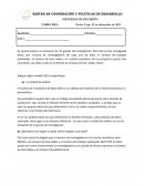 MÁSTER EN COOPERACIÓN Y POLÍTICAS DE DESARROLLO MÉTODOS DE DECISIÓN