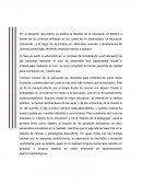 ENSAYO FILOSOFIA DE A EDUCACION