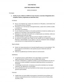 CASO PRÁCTICO CASO FINAL BODEGAS TORRES. Página 1