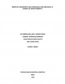 REDES DE TRANSPORTE UNA ESTRATEGIA PARA MEJORAR LA CADENA DE ABASTECIMIENTO