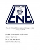 Relación de las prácticas sociales del lenguaje y medios de comunicación