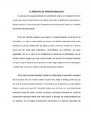 EL PRINCIPIO DE PROPORCIONALIDAD