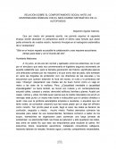 RELACIÓN SOBRE EL COMPORTAMIENTO SOCIAL ANTE LAS ADVERSIDADES SÍSMICAS CON EL NEOLOGISMO SISTEMÁTICO DE LA AUTOPOIESIS