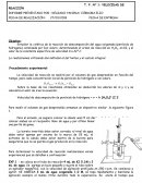 Trabajo practico 1 química inorgánica: descomposición del agua oxigenada por el ion yoduro