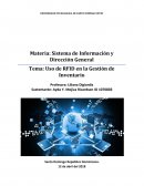 Uso de RFID en la Gestión de Inventario