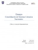 Consolidación de Sistemas Literarios Nacionales: Chile en el concierto hispanoamericano