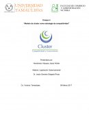 Ensayo 4 “Modelo de clúster como estrategia de competitividad”
